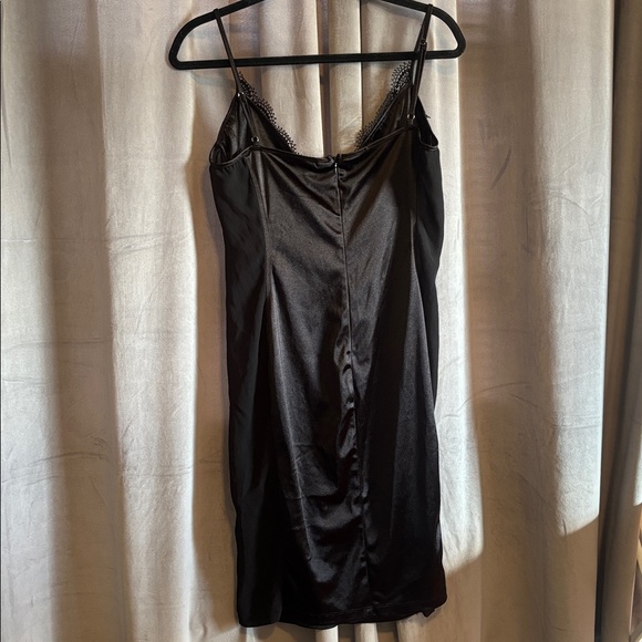 Fashion Nova Black Lace Chemise - Picture 2 of 2